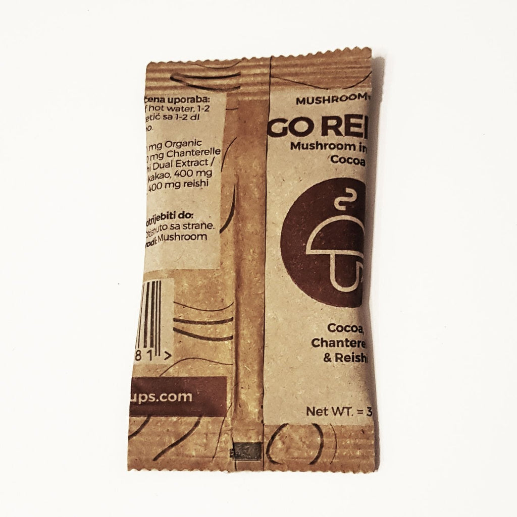 Go Relax – organic instant Cocoa with Chanterelle & Reishi